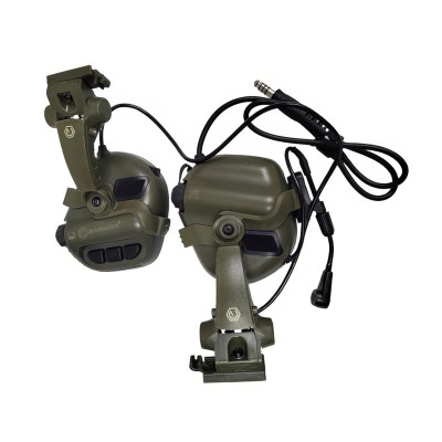 Активні захисні навушники Earmor M32X MOD4 (FG) Olive