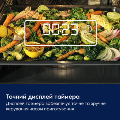 Духова шафа електрична Electrolux LOH3H00BK