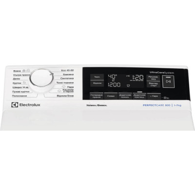 Пральна машина з верт. завантаженням Electrolux EW8T337U