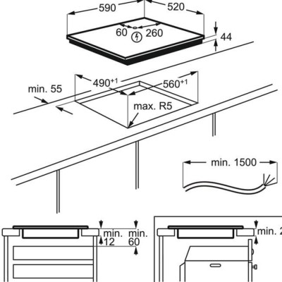Варильна поверхня індукційна Electrolux CIR60433