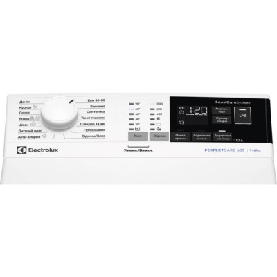 Пральна машина з верт. завантаженням Electrolux EW6T406U