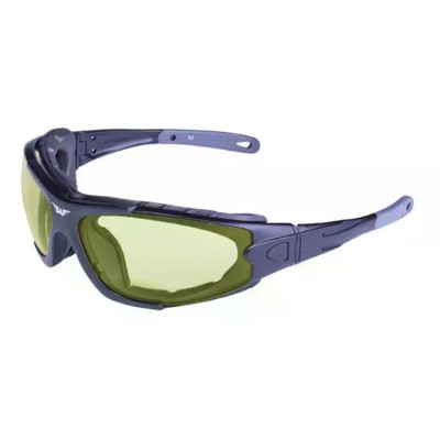 Захисні окуляри фотохромні Global Vision Shorty Photochromic (yellow) Anti-Fog, жовті