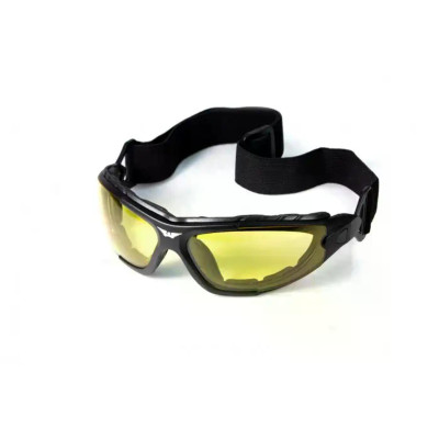 Захисні окуляри фотохромні Global Vision Shorty Photochromic (yellow) Anti-Fog, жовті