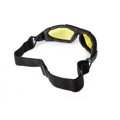 Захисні окуляри фотохромні Global Vision Shorty Photochromic (yellow) Anti-Fog, жовті