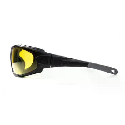 Захисні окуляри фотохромні Global Vision Shorty Photochromic (yellow) Anti-Fog, жовті
