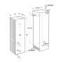 Холодильник вбудований GORENJE NRKI517E62WF