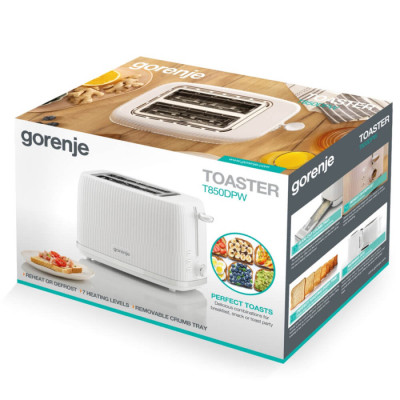 Тостер Gorenje T850DPW
