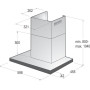Витяжка пристінна Gorenje WHT6SYW