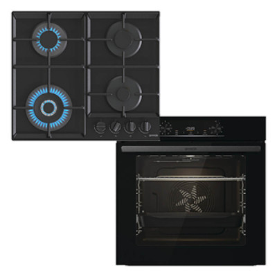 Комплект Дух.шкаф + Вар.поверхность газ. GORENJE BO6735E05B+GTW641EB
