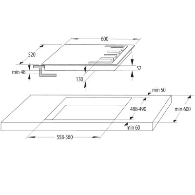 Варильна поверхня Gorenje GW642CLI
