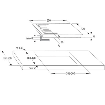 Варочная поверхность Gorenje GT642SYB