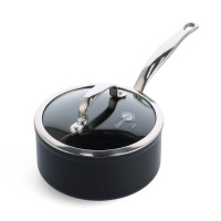 Ківш з кришкою GreenPan Barcelona Pro, 18 см, 2,1 л, з керамічним покриттям (CC005331-001)