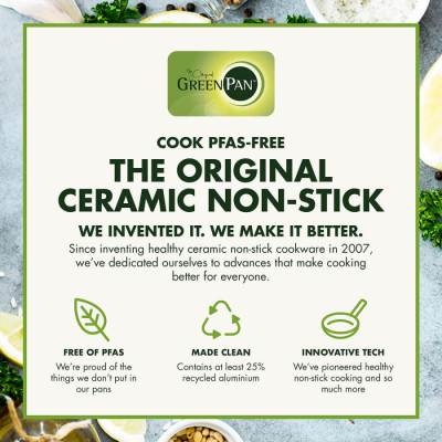 Вок GreenPan Eco Smartshape, 28 см, 3,6 л з керамічним покриттям (CC006443-001)
