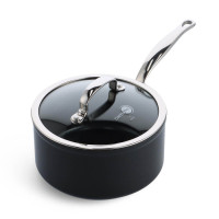 Ківш з кришкою GreenPan Barcelona Pro, 20 см, 3,1 л, з керамічним покриттям (CC005332-001)