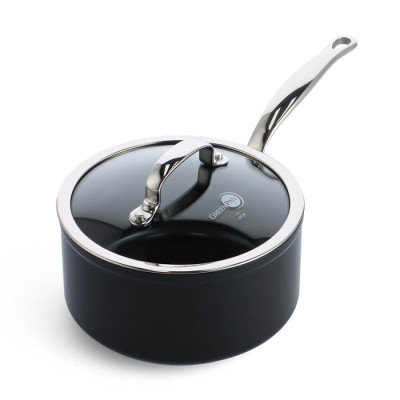 Ківш з кришкою GreenPan Barcelona Pro, 20 см, 3,1 л, з керамічним покриттям (CC005332-001)