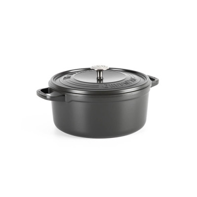 Кастрюля с крышкой GreenPan Featherweights, 22 см, 3,3 л с керамическим покрытием, черный (CC005056-001)