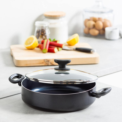 Сотейник з кришкою GreenPan Torino, 28 см, 4,2 л з керамічним покриттям (CC001694-001)