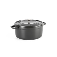 Кастрюля с крышкой GreenPan Featherweights, 26 см, 5,3 л с керамическим покрытием, черный (CC004829-001)