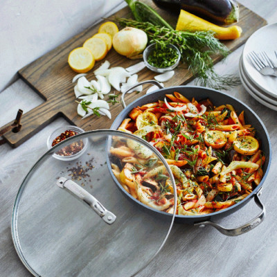 Кришка скляна GreenPan, 16 см, універсальна (CC006558-001)