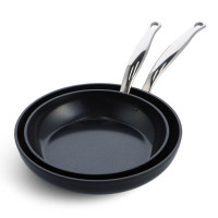 Набор сковородок GreenPan Barcelona Pro, 24+28 см, с керамическим покрытием (CC005336-001)