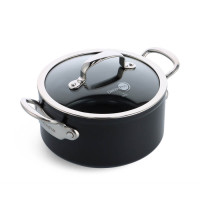 Кастрюля с крышкой GreenPan Barcelona Pro, 20 см, 3,1 л, с керамическим покрытием (CC005333-001)