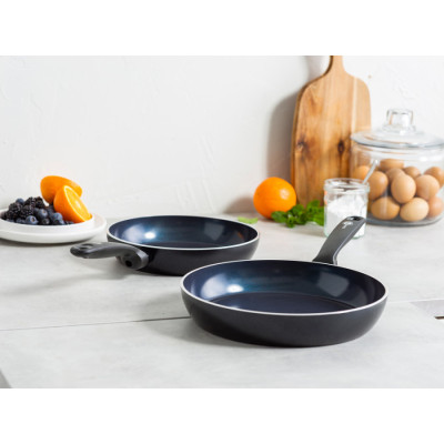 Набір сковорідок GreenPan Torino, 24+28 см з керамічним покриттям (CC001696-001)