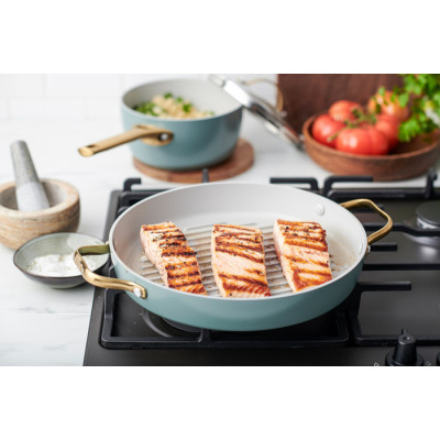 Сковорода-гриль GreenPan Padova, 28 см с керамическим покрытием (CC002483-001)