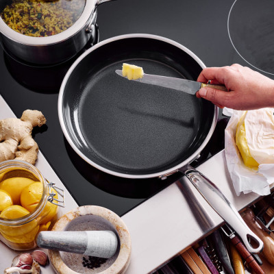 Сковорода GreenPan Premiere, 20 см з керамічним покриттям (CC003816-001)