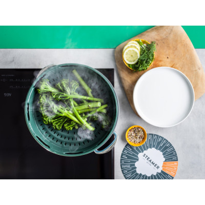 Вставка-пароварка GreenPan Steam, 24 см, зелений (CC006629-001)