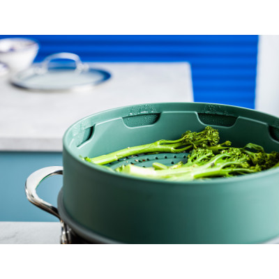 Вставка-пароварка GreenPan Steam, 24 см, зелений (CC006629-001)