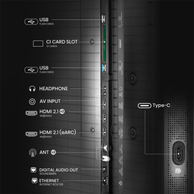 Телевизор Hisense MiniLED 55" 55U8Q