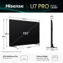 Телевизор Hisense MiniLED 100U7Q PRO