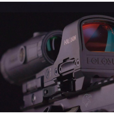Коліматорний приціл Holosun HS510C та збільшувач HM3X (Combo Set)