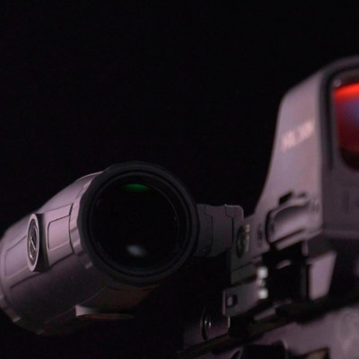 Коліматорний приціл Holosun HS510C та збільшувач HM3X (Combo Set)