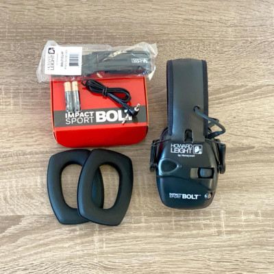 Активні захисні навушники Howard Leight Impact Sport BOLT R-02525 Black