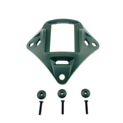 Металевий кронштейн платформа кріплення шрауд NVG Mount зірка на шолом, Олива