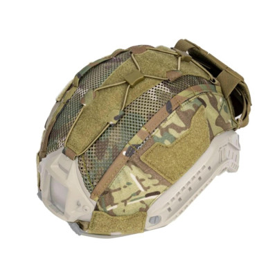 Кавер-чохол на шолом FAST IdoGear L (Multicam) з підсумком для акб