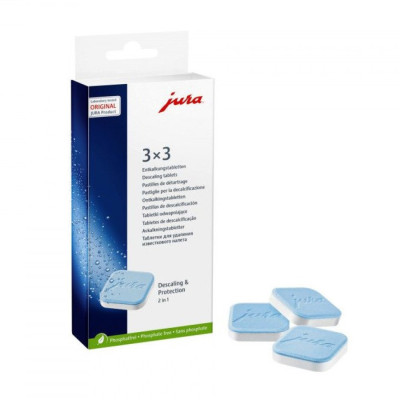 Таблетки для декальцинації Jura 3шт.
