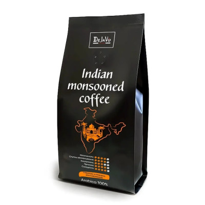 Кофе в зернах DeJaVu Indian monsooned coffee 250г