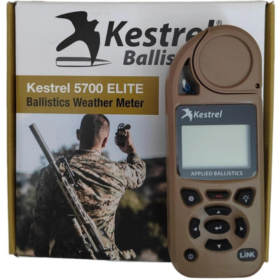 Метеостанция Kestrel 5700X Elite Applied Ballistics Bluetooth (TAN)