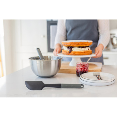 Лопатка для тіста KitchenAid Classic, 30 см, сірий (KHA031OHCGG)