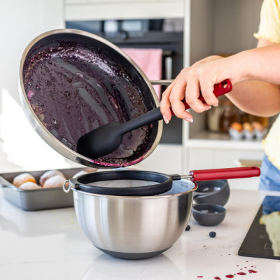 Лопатка для тіста KitchenAid Classic, 34 см, червоний (KHA030OHEREG)