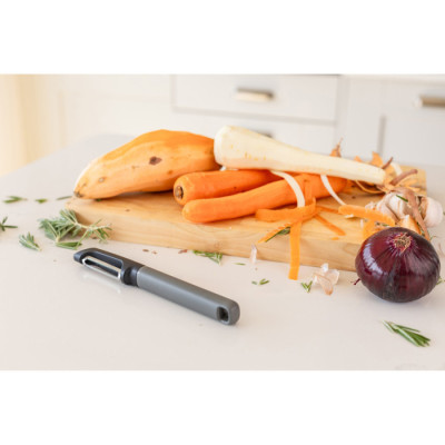 Овочечистка вертикальна KitchenAid Classic, 20 см, сірий (KHA112OHCHGG)