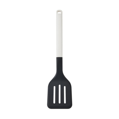 Лопатка з прорізами KitchenAid Classic, 34 см, білий (KHA002OHPNG)