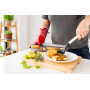 Лопатка з прорізами KitchenAid Classic, 34 см, білий (KHA002OHPNG)