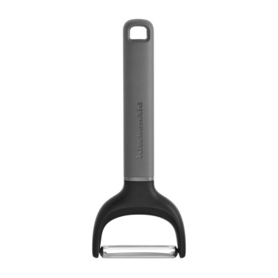 Овочечистка горизонтальна KitchenAid Classic, 18 см, сірий (KHA145OHCHGG)