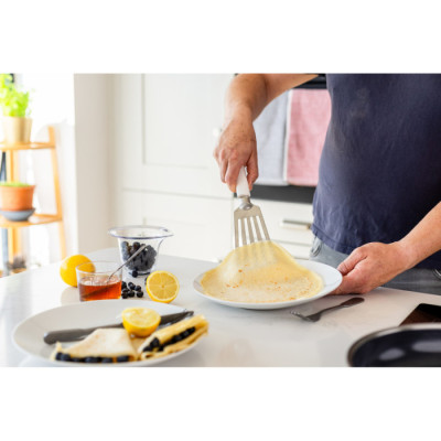 Лопатка з прорізами KitchenAid Classic, 36 см, білий (KHA024OHPNG)
