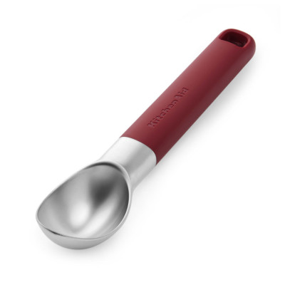 Ложка для морозива KitchenAid Classic, 21,5 см, червоний (KHA117OHEREG)
