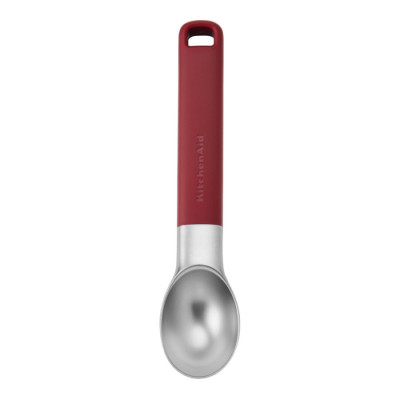Ложка для морозива KitchenAid Classic, 21,5 см, червоний (KHA117OHEREG)