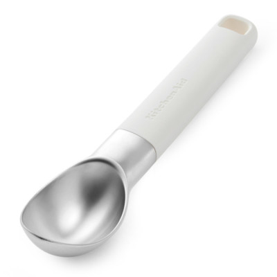 Ложка для морозива KitchenAid Classic, 21,5 см, білий (KHA117OHPNG)